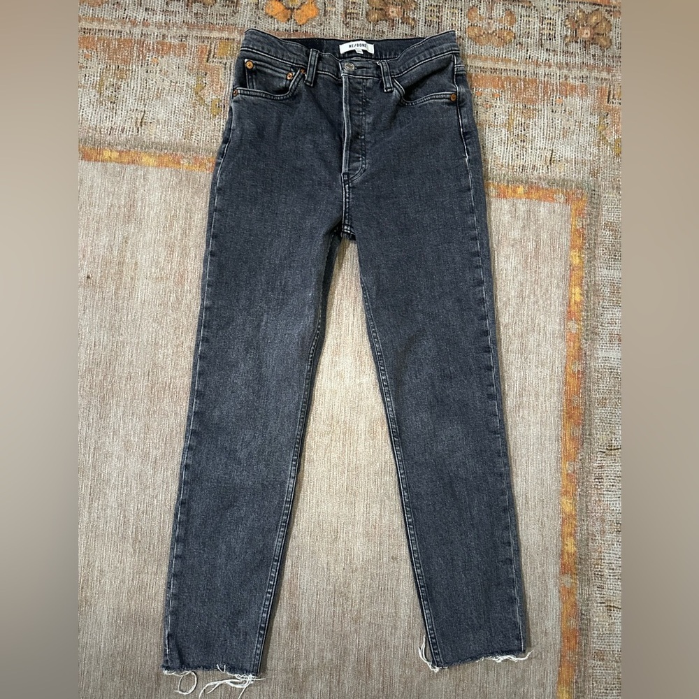 Re/done Black Women's Jeans
